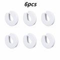 Finger Protector Door Clip Soft Foam Door Stopper 2/4/6Pcs Anti-pinch Guard Hardware for Kitchen Bedroom Household Doors Qme white 6pcs