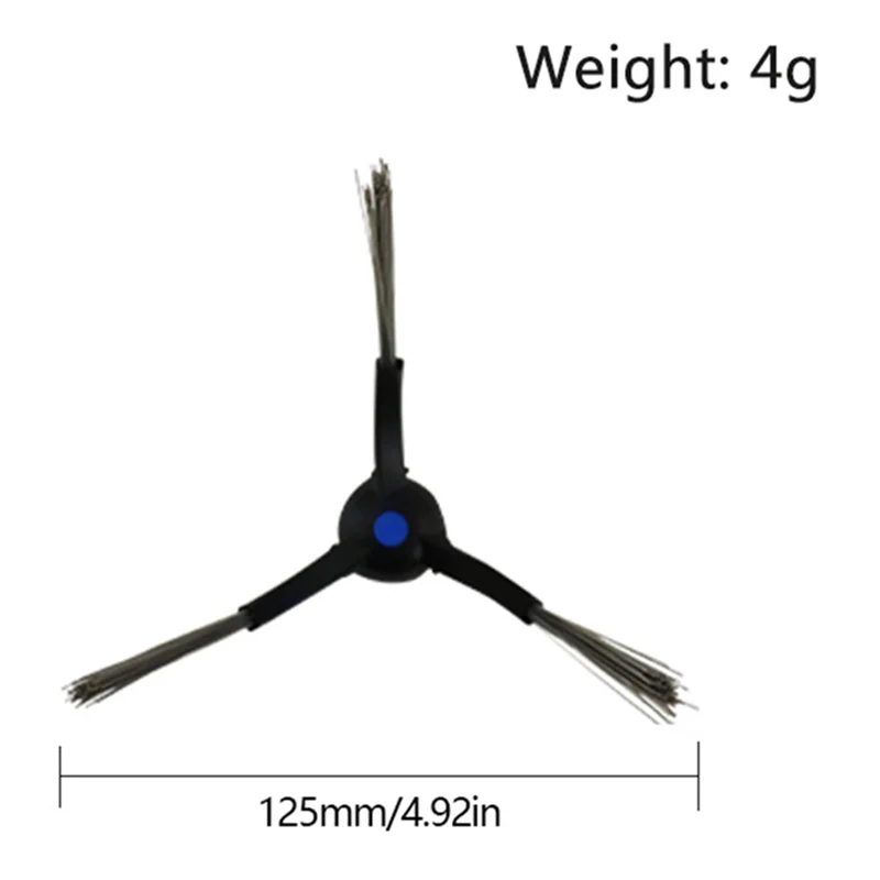 A02F-Vacuum Cleaner Parts Main Brush, Side Brush, HEPA Filter Replacement Parts For Robot Vacuum Cleaners Qme
