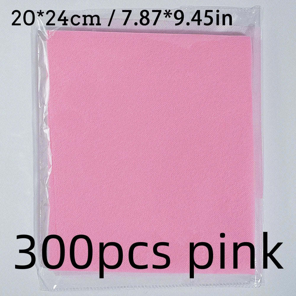 100pcs Nail Dust Collector Filter 20*24cm Nail Vacuum Clean Collector Filter Paper Dustproof Replace Nail Vacuum Filter Pad Qme 300pcs pink