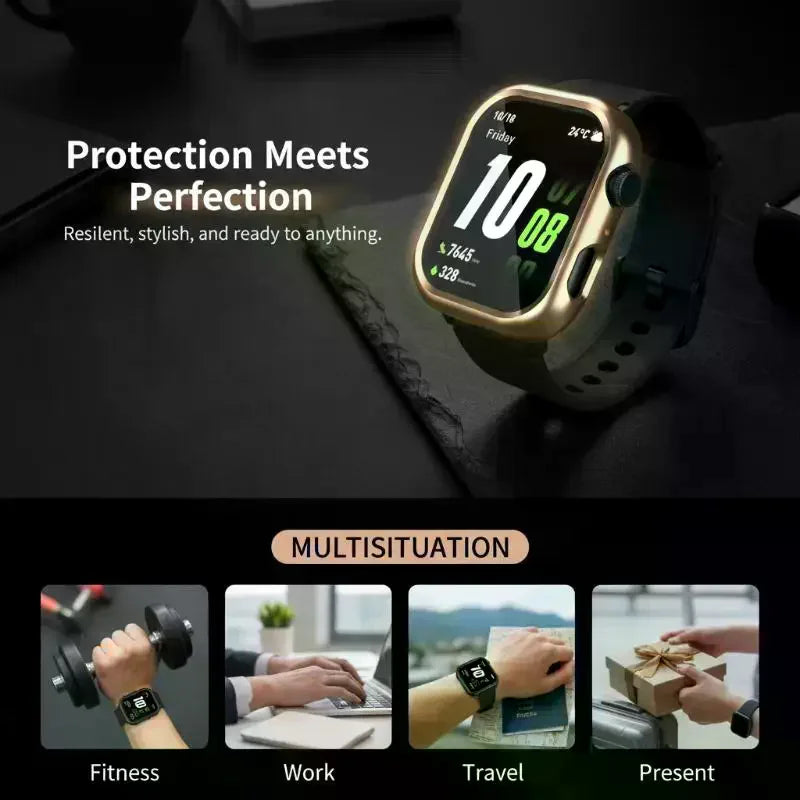 Full Coverage TPU Watch Case Selection Rossini 2i Plated Finish Qme