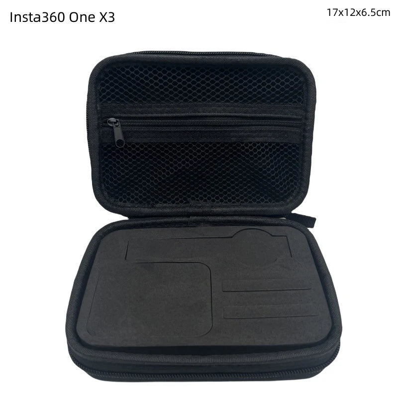 Storage Case Waterproof Protective Carrying Bag Insta 360 X3 X4 Qme S