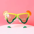 Funny Glasses Birthday Party Eyewear Personalized Decorative Accessories for Boys and Girls Holiday Party Glasses Photo Props Qme Yellow