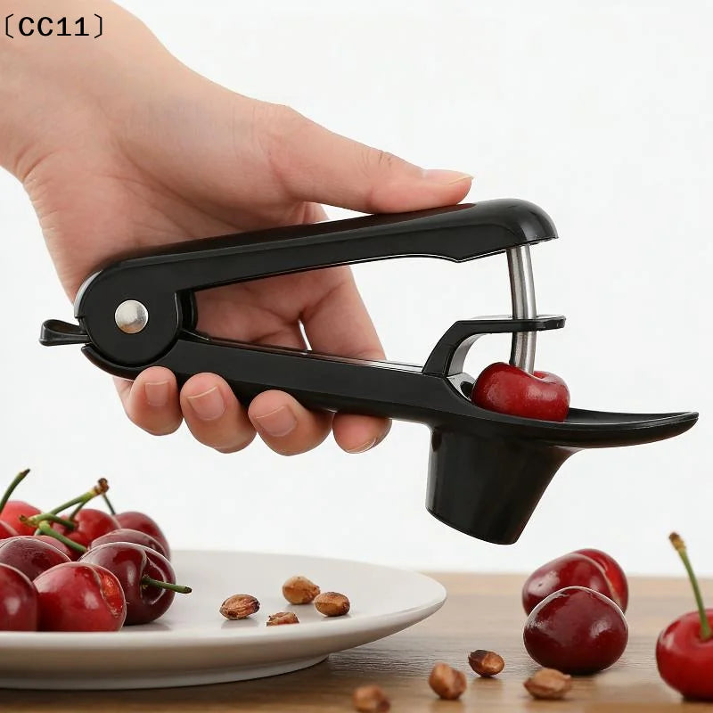 Cherry Fruit Kitchen Pitter Remover Olive Corer Remove Pit Tool Seed Qme