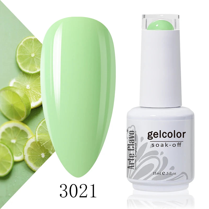Arte Clavo Macaron Spring Series Gel Nail Polish Pigment Semi