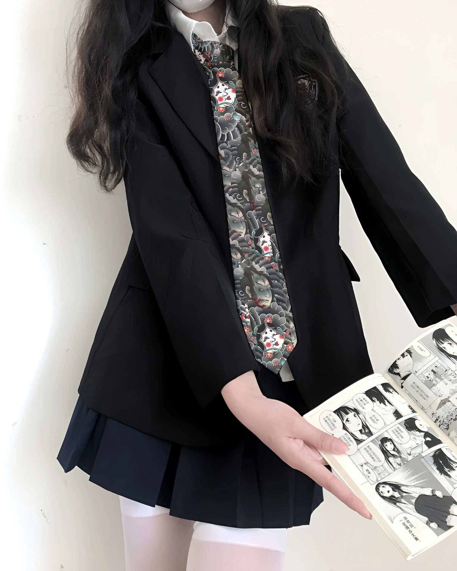 3d Printing Harajuku Fashion Unisex Tie Personality Interesting Qme