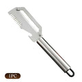 Multi Functional Stainless Steel Handle Peeling Scallion Knife Qme 1PC