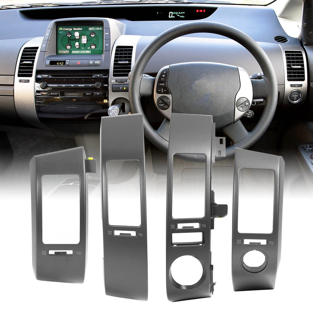 AC Dash Air Vent Cover Trim Scratch Resistant Dash Air Vent Trim Plate Panel Long Lasting 55062-47010 for 2004 To 2009 Qme