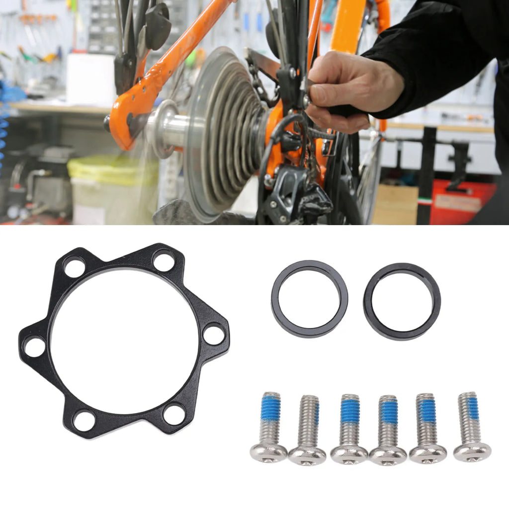15mm Bike Front Hub Adapter Aluminum Alloy 100mm to 110mm Bike Boost Hub Conversion Set for DIY 100mm to 110mm Front Hub Adapter Qme