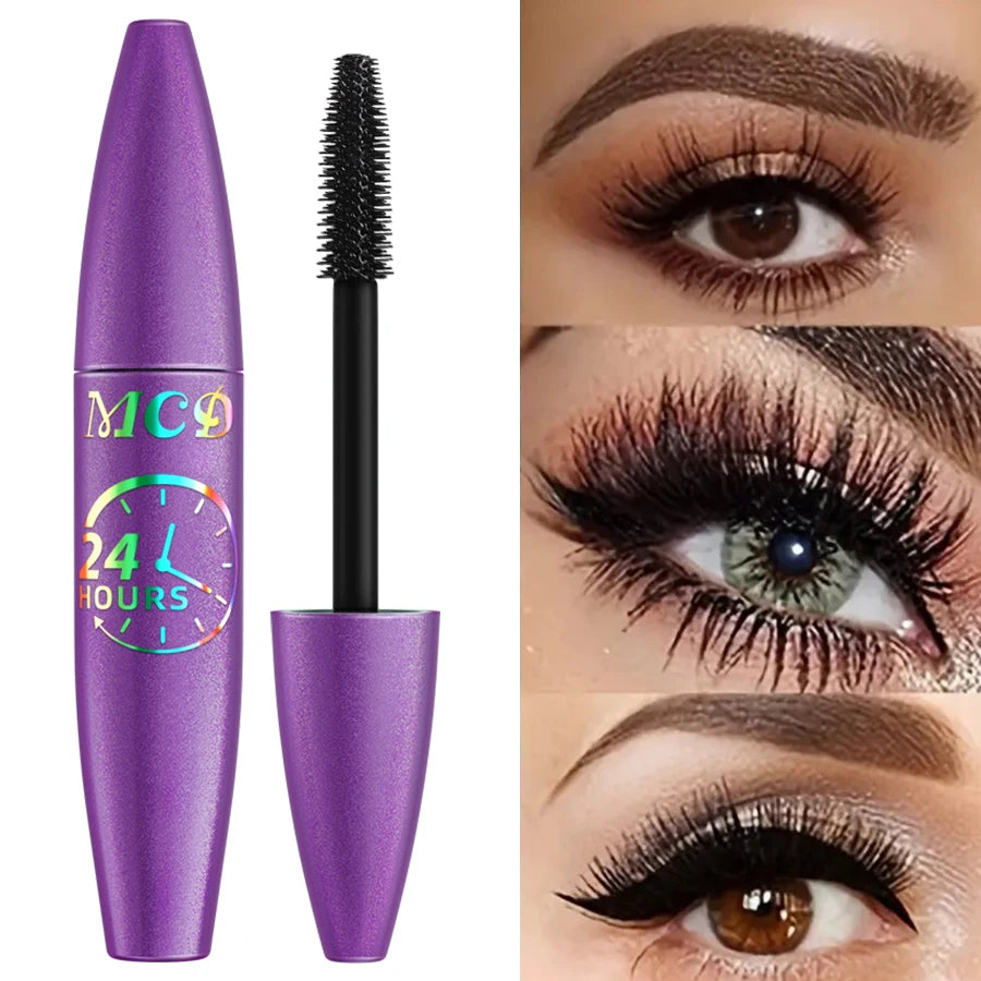 4D Effect Black Waterproof Mascara All Lengthening Makeup Products Qme 1pc