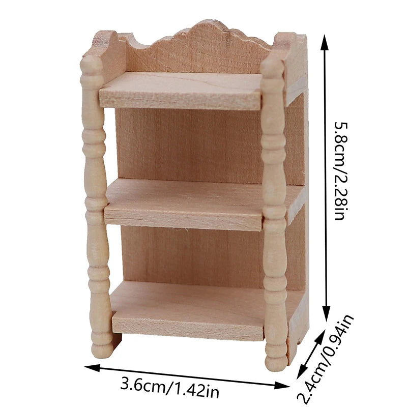 Cabinet Furniture Model Decor Toy Doll House Accessories 1 12 Qme Default Title