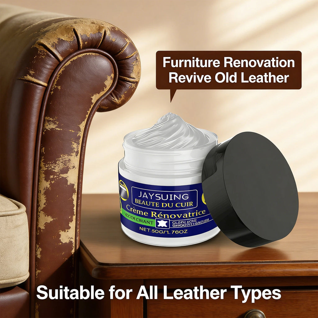 Leather Repair Cream Easily Repair Leather Scratches Restoring Leather's Smooth Surface Extend Service Life Leather Repair Salve Qme