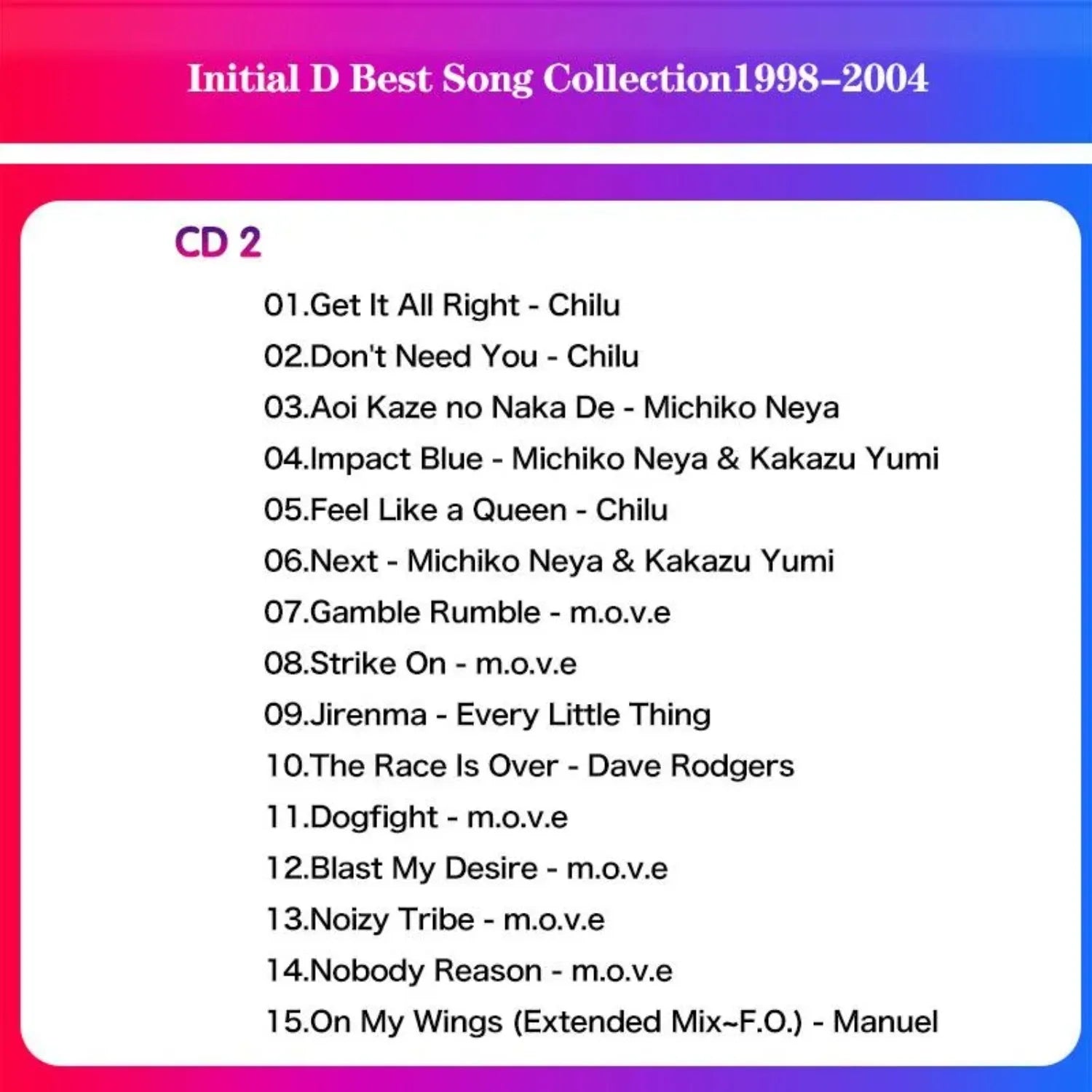 Classic Anime Soundtrack Greatest Hits Collection CD Only 3CD Set 1998-2004 Popular Tracks Included, for Music Lovers Collection Qme