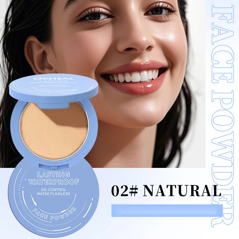 Durable Waterproof Loose Powder Sweat Resistant Suitable All Skin Qme 02 NATURAL