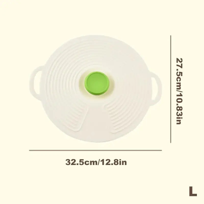 CC11Silicone Fresh-keeping Lid Anti-spill Dust-proof Leak-proof Qme L