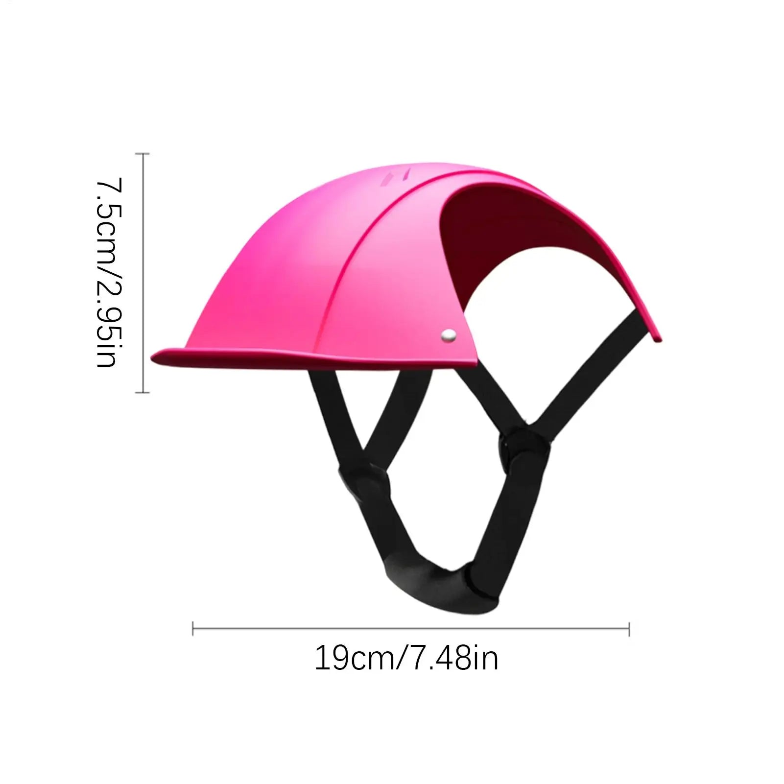Dog Helmets Shock Absorbing Headgear With Adjustable Strap Stylish Dog Headgear For Outdoor Holiday Party Costume Photograph Qme