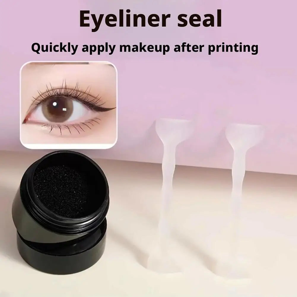 Double Ended Eye Eyeliner Stamps Shadow Cosmetic Easy Liner Stamping Qme