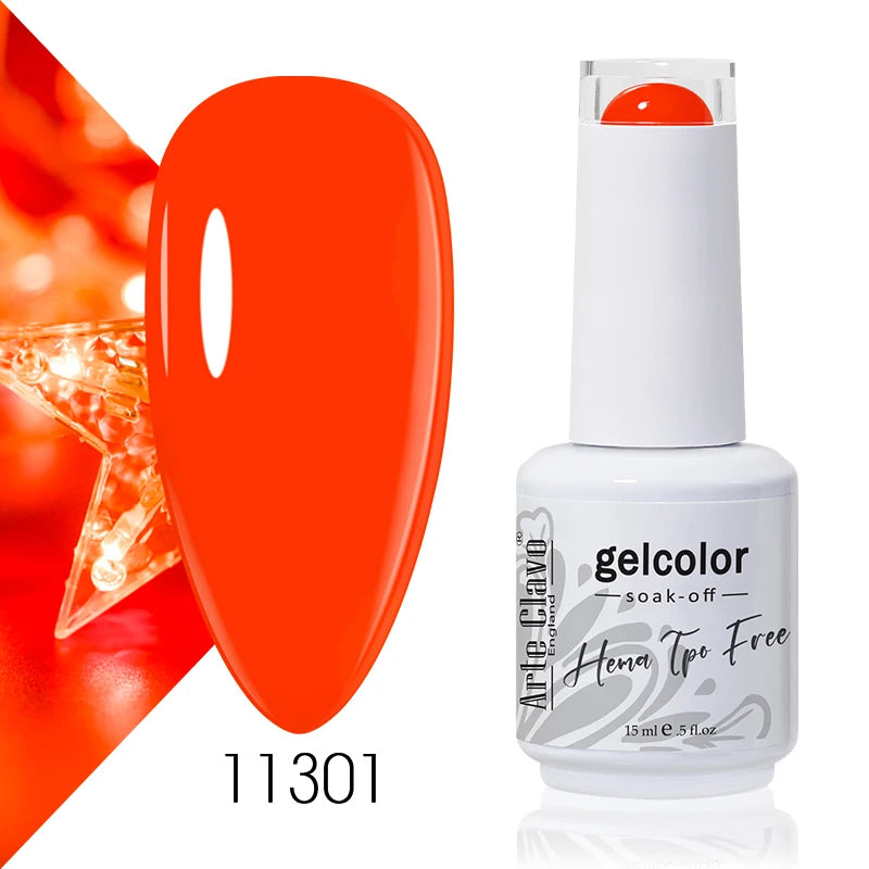 Arte Clavo Gel Nail Polish HEMA TPO Gorgeous Soak Off UV LED Semi
