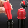 5/10pcs Silicone Wine Stoppers Reusable Sparkling Wine Bottle Stopper Beverage Bottle Sealer Keep Champagne Fresh Kitchen Tools Qme Random color 10PCS