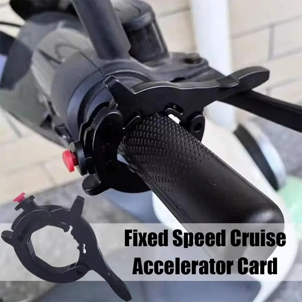 1PCS Motorcycle Cruise Control for High Grade Aluminum Lock Assist Retainer Universal Safe Flexible Wrist Grip Handle Bar Qme