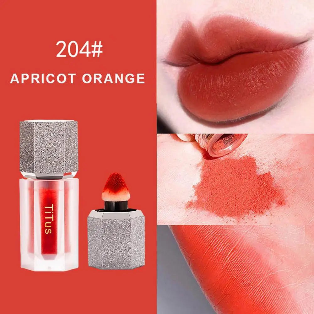 Silky Liquid Lipstick Lip Stain Tint Natural Effect Lips Eyes Cheeks Liquid LipTint Lip Gloss Makeup Tint Dyeing Lipstick Qme A 04 China Mainland
