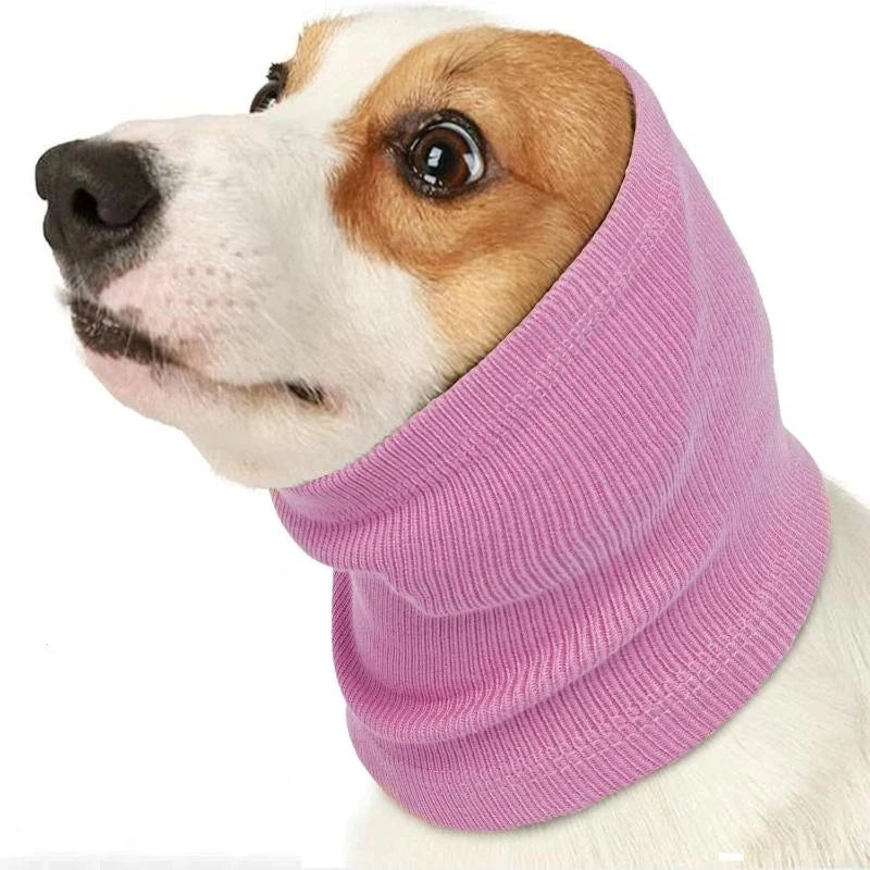 Soundproof Pet Bath Quiet Dry Headsleeve Dog Suppliesdog Grooming Qme Pink S