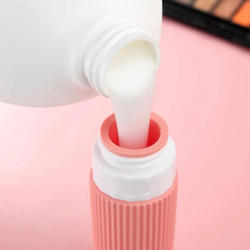 Silicone Travel Bottles Accessories Tsa Approved Portable BPA Leak Qme