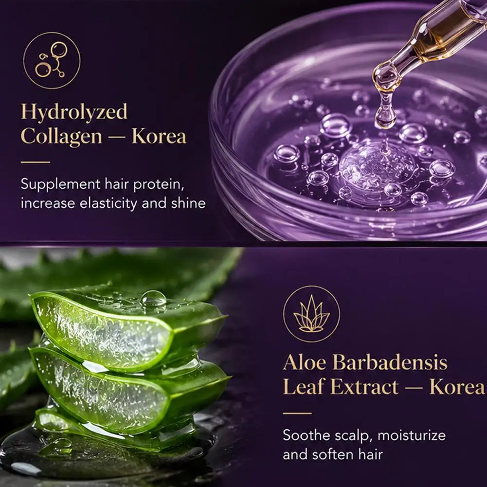 2pcsMagical Keratin Argan Oil Hair Mask 5 Seconds Repair Damaged Frizzy Hair Soft Smooth Shiny Nutrition Deep Moisturize Nourish Qme