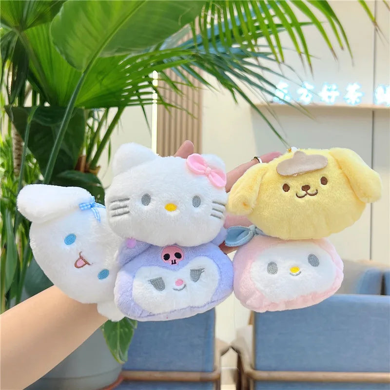 Cute Cinnamoroll Doll Pendant Coin Purse Mini Wallet Card Holder Qme
