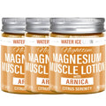 Magnesium Muscle Lotion with Arnica & Citrus for Deep Skin Soothing - Lightweight & Fast-Absorbing Formula. Qme YELLOW 100g