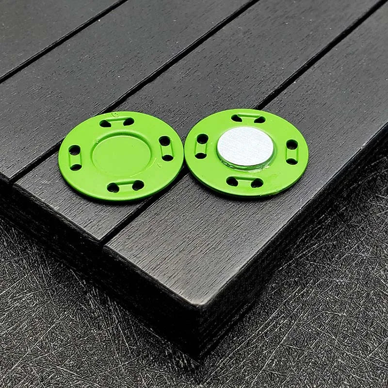 5Pairs 20Colors Metal Magnet Buckle Sewing Accessories Press Button
