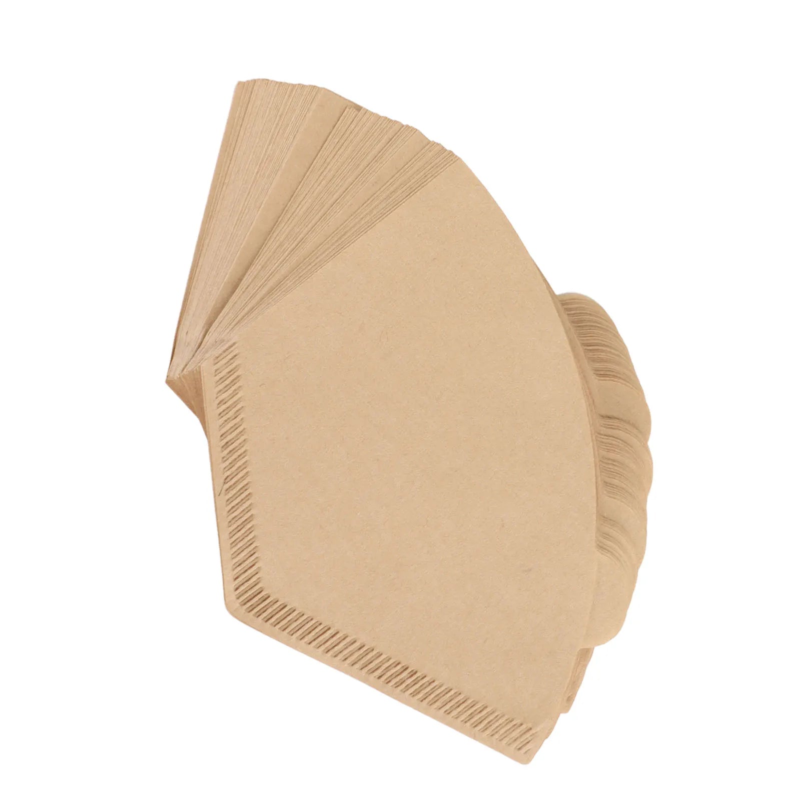100 Count Cone Coffee Filters Paper Disposable Coffee Filter for 1-2 Cup Pour Over Drip Coffee Maker Natural Unbleached Brewing Qme