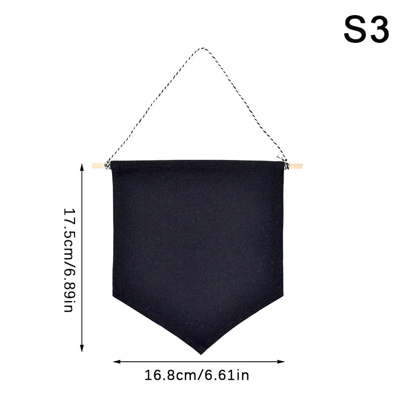 Nordic Blank Brooch Pin Badge Holder Hanging Cloth Organizer Display Qme S3