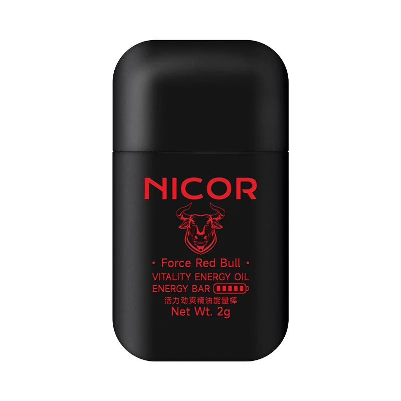Nasal Inhalation Double-Hole Nasal Pass Feeling Sleepy Essential Balm Vitality Refreshing Essential Oil Energy Bar Nasal Pass Qme Force Red Bull China Mainland