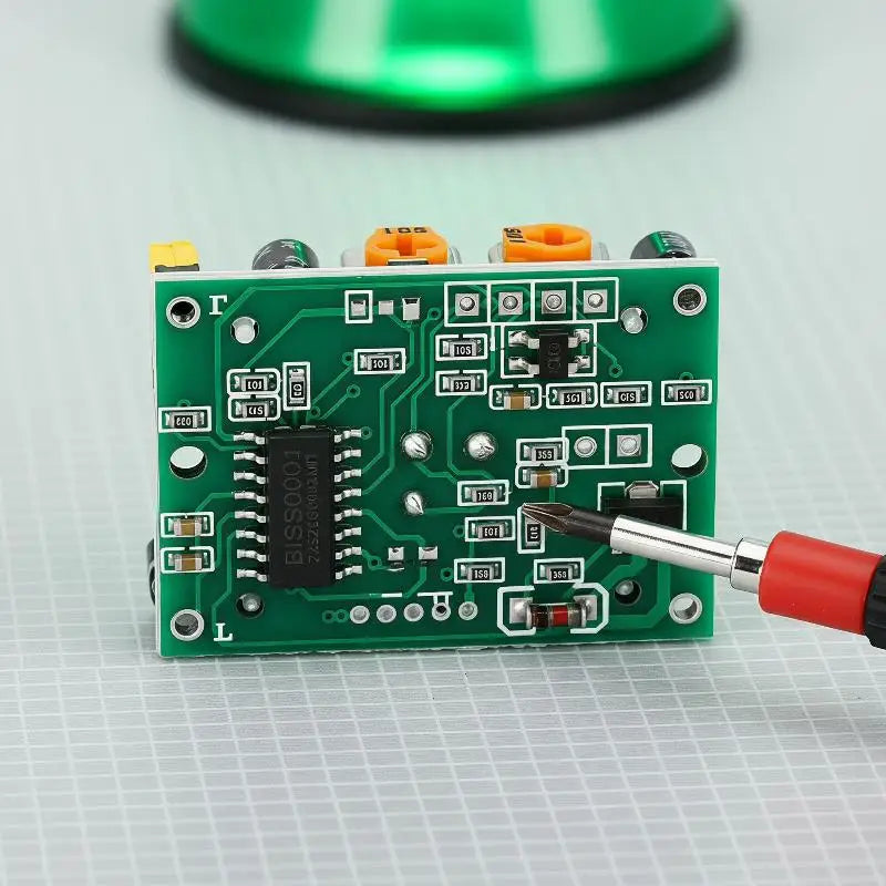 HC-SR501 Mini Adjustable IR PIR Motion Sensor Module Case Compatible Qme Default Title