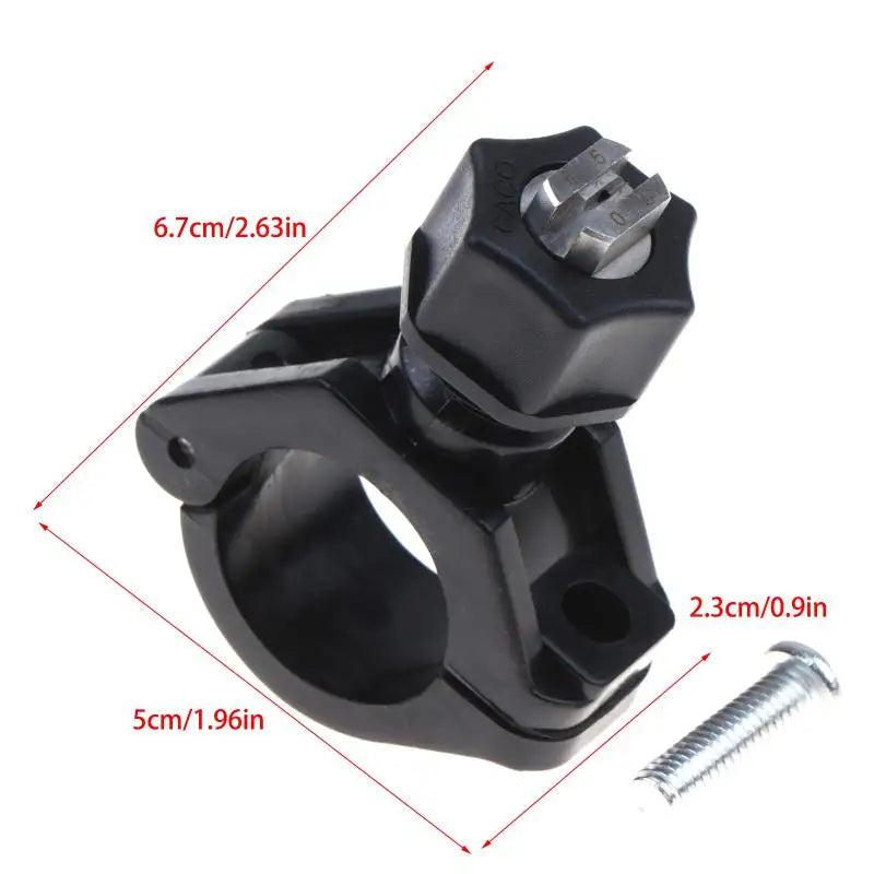 Clip-on Nozzles Pipe Mounting Plastic Clamp Swivel Balljoint Nozzle Qme A2