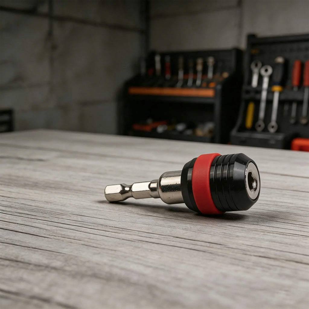 1 Pc Quick Change Adapter Bit Holder 60mm Hex Shank Quick Coupling 1/4"Electric Holder Drill Chuck Adapter Qme