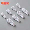 Invisible Plastic Wall Hanging Nail Concrete Hard Wall Hook Used for Hooks and Frame Hooks Qme 30pcs