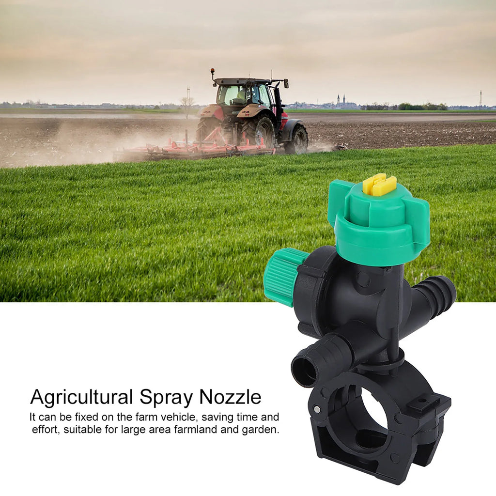 2Pcs Agricultural Sprayer Fan Nozzle External Thread Flat Fan Spray Head for Garden Farming Plant Spraying Equipment Qme