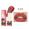 6 Colors Moisturizing Velvet Matte Lipstick Waterproof Long Lasting Not Easy To Fade Sexy Red Lip Tint Nude Lipstick Cosmetics Qme 02