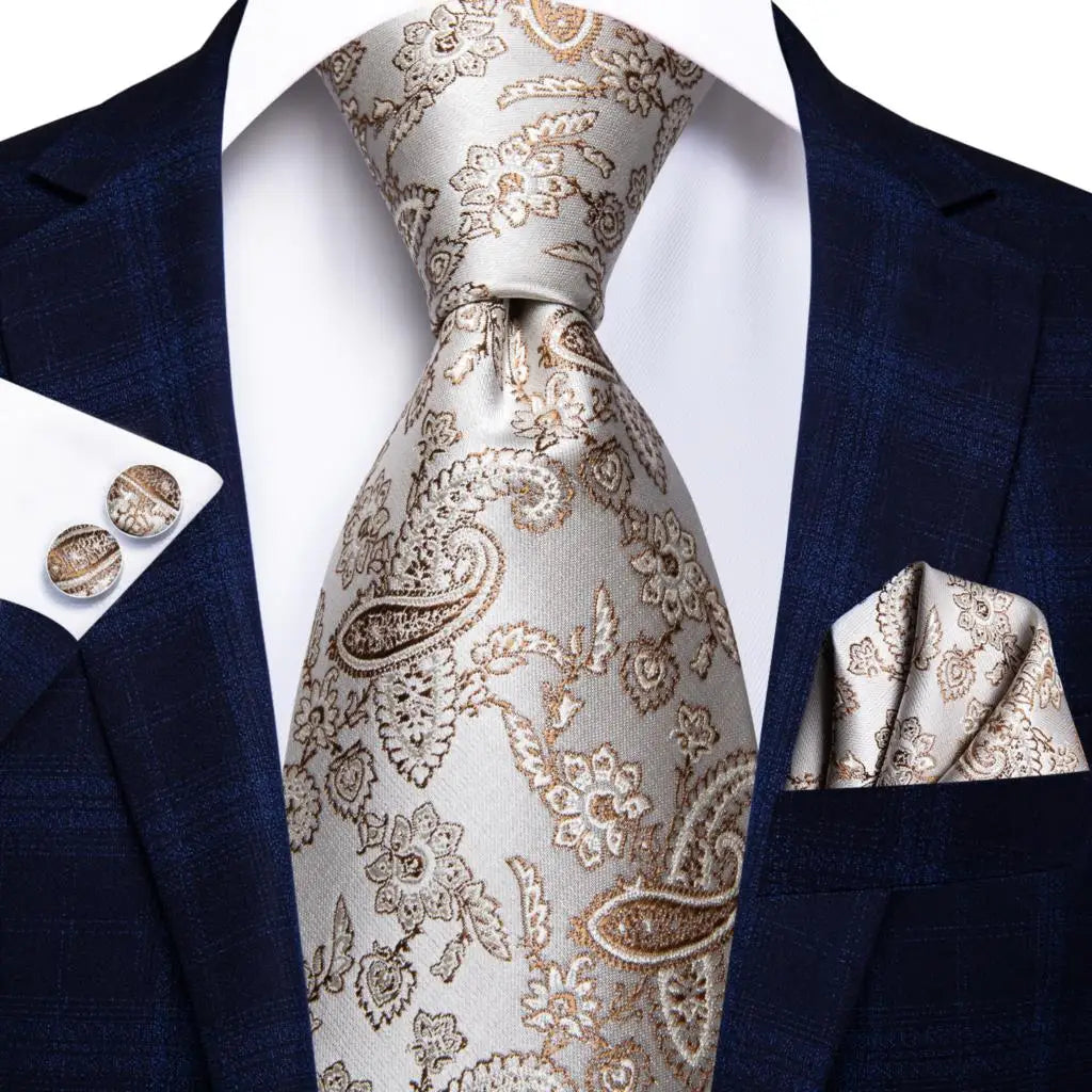 Men Tie Floral Red Blue Neckties Classic Party Wedding Green Purple