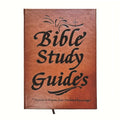 66 Pages Bible Study Guide with Scripture Note & Prayer Reflections Devotional Journal Spiritual Growth Study Supplies Qme Brown