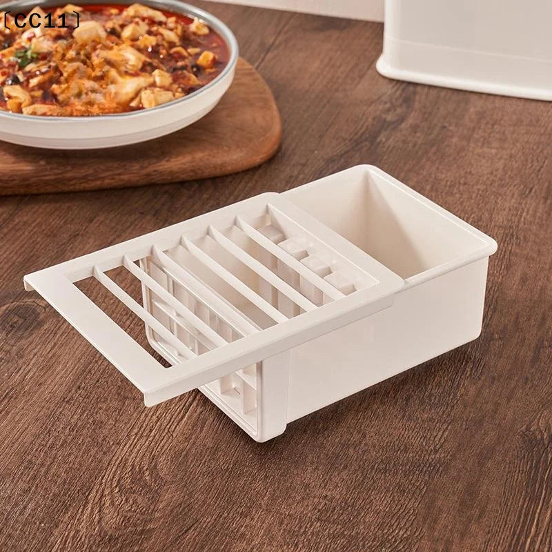 Food Grade Tofu Cutter Quick Even Cutting Non Slip Handle Diced Qme