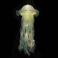 1/5PCS Jellyfish Bedroom Night Light Lamp Hanging Atmosphere Decoration Lamp with Ribbon Bead for Girl Bedroom Home Decoration Qme Yellow 1PCS