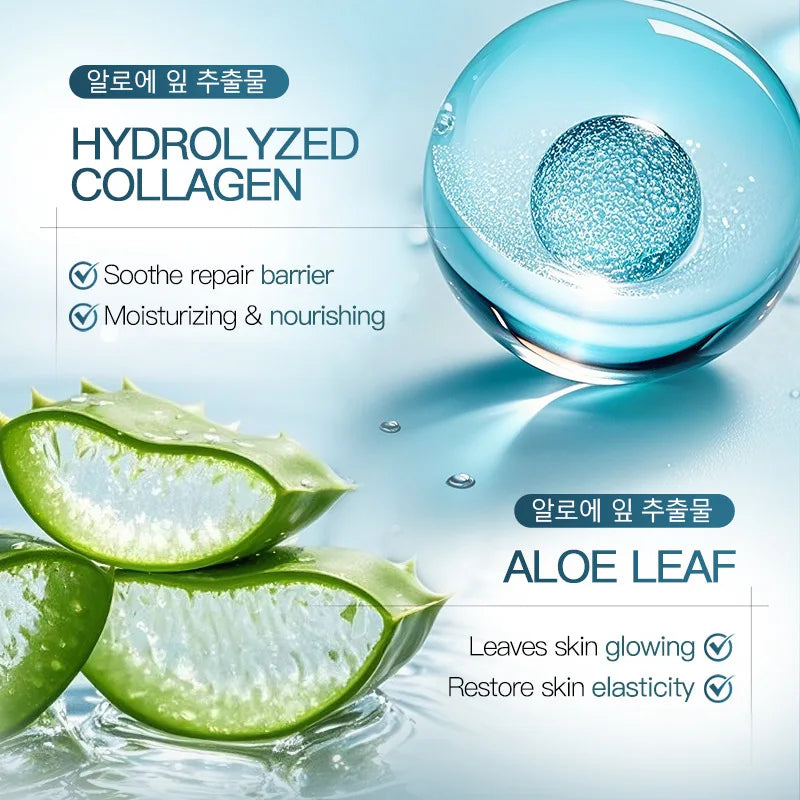 Collagen Facial Masks Moisturizing Whitening Faded Wrinkles Lift Firming Sakura Hyaluronic Acid Face Mask Korean Cosmetics Qme