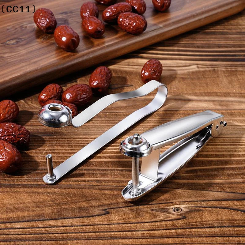 Cherry Pitter Tool Stainless Steel O Live Plum Stone Remover Make Qme Default Title