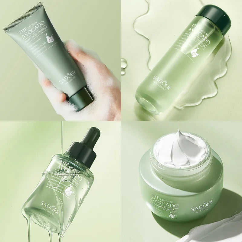 Avocado Skincare 6-Piece Includes Nourishing Moisturizing Eye Cream Qme