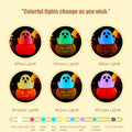 Halloween Lights Indoor Silicone Pumpkin Night Light Cute Led Qme China Mainland
