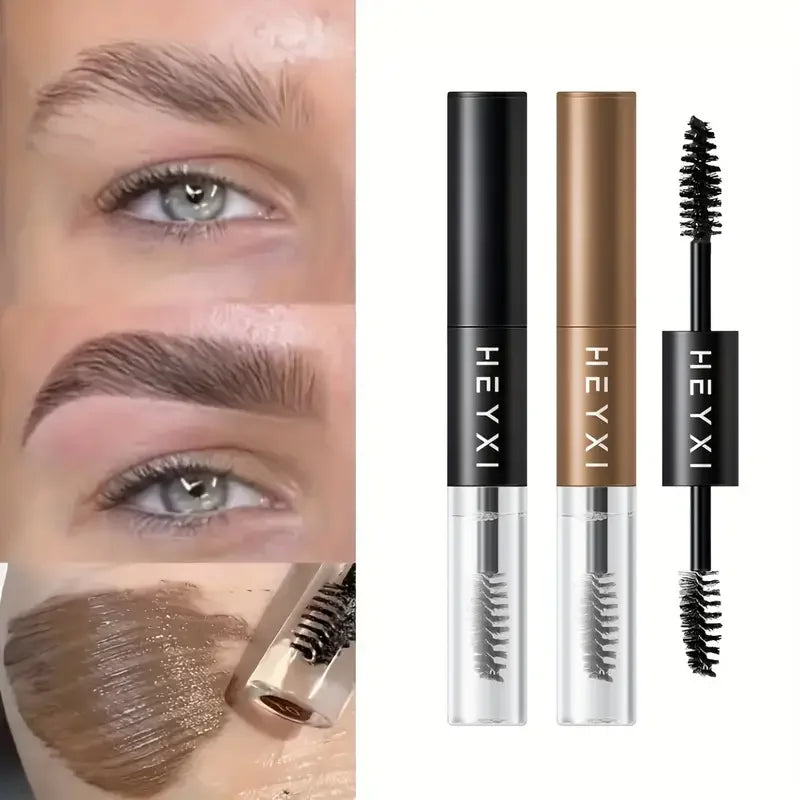 Double Ended Styling Eyebrow Dye Waterproof Sweat Proof Long-lasting Qme