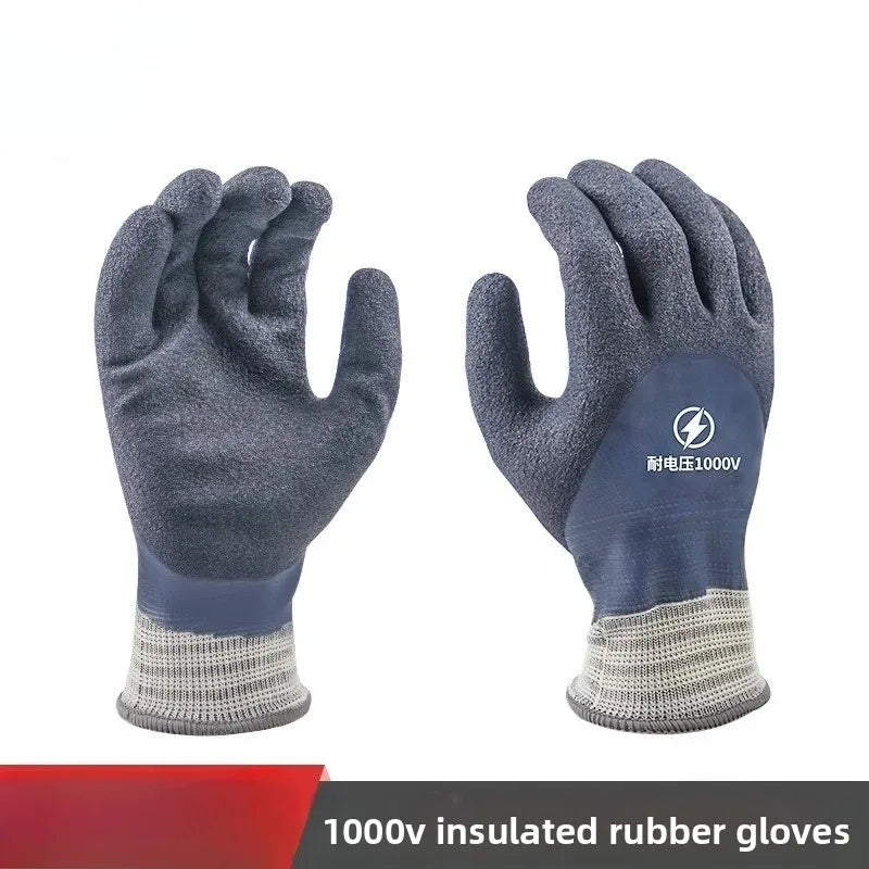 1PCS Ultra Thin Touchscreen Low Voltage Insulating Gloves for New Energy Vehicles 400V 380V Live Working Shockproof Qme