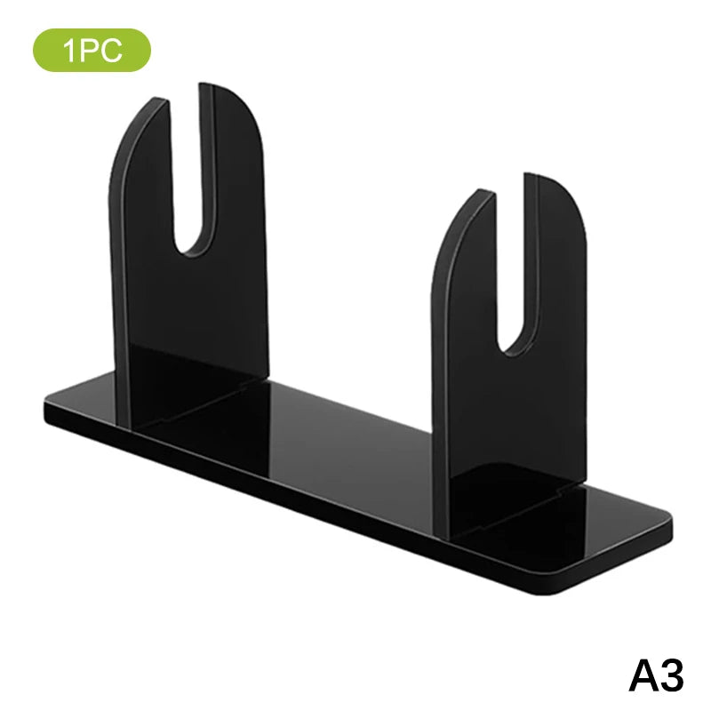 1 Japanese Chinese Hand Fans Acrylic Fan Display Stands Foldable Qme A3